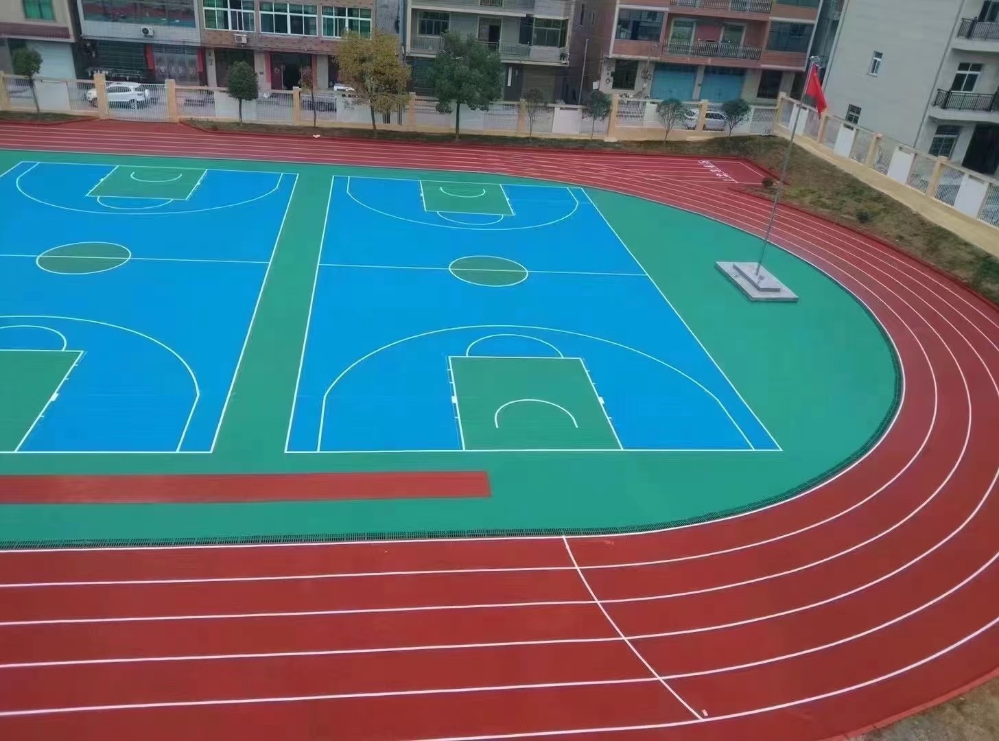 透氣型塑膠跑道 透氣型塑膠跑道